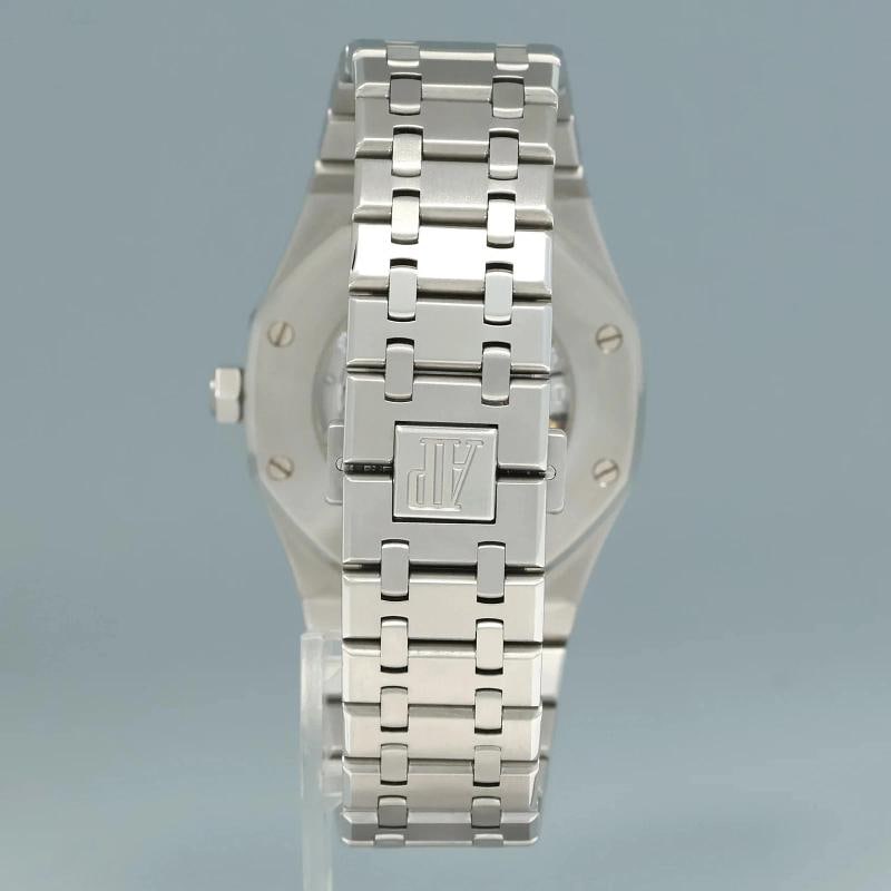 Serviced in 2026 Audemars Piguet Royal Oak 41mm Steel 15400ST White Watch Box - 5