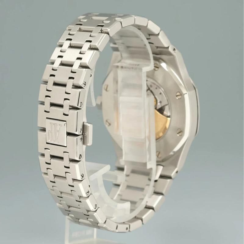 Serviced in 2026 Audemars Piguet Royal Oak 41mm Steel 15400ST White Watch Box - 6