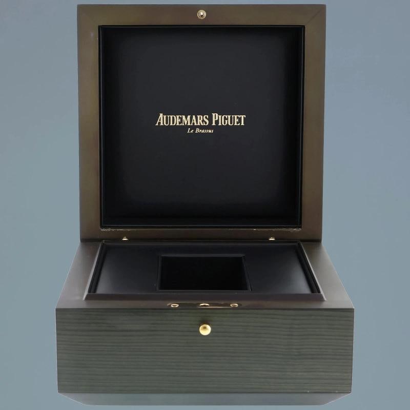 Serviced in 2026 Audemars Piguet Royal Oak 41mm Steel 15400ST White Watch Box - 7