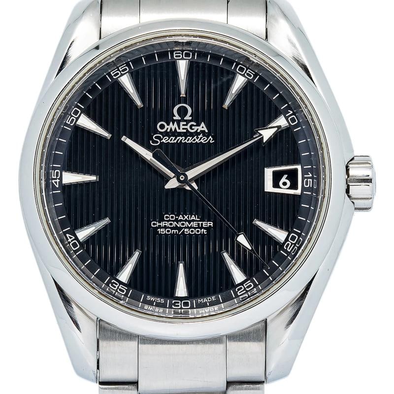 Omega Seamaster Aqua Terra 231.10.39.21.01.001 SS Teak Black Dial Automatic 39mm - 2