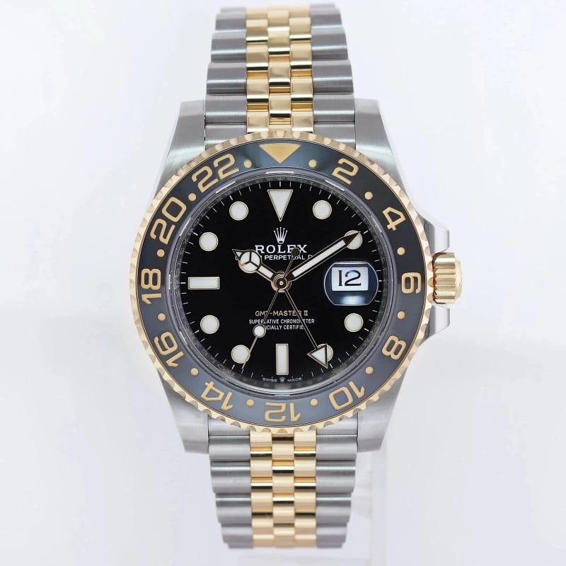 2026 NEW PAPERS Rolex GMT Master II Zombie Gold Two Tone 40mm Jubilee 126713GRNR - 2