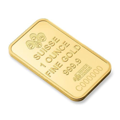 1 oz PAMP Suisse Gold Lady of Justice Bar (New w/Assay) - 4