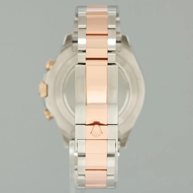 PAPERS MINT Rolex Yacht-Master II 116681 Steel Everose Gold Mercedes Hands Watch - 5