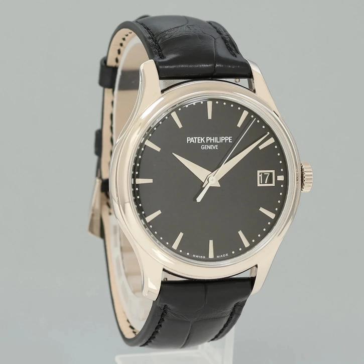 MINT Patek Philippe 5227G 39mm White Gold Black Dial Leather Watch Box - 3