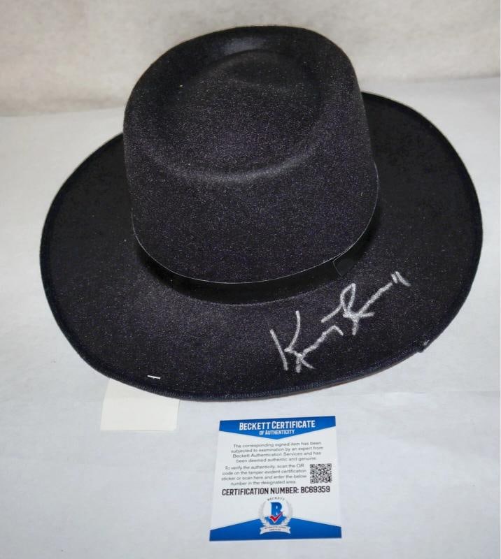 Kurt Russell Autographed Signed Wyatt Earp Tombstone Cowboy Hat Beckett PSA - 2