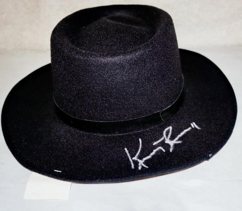 Kurt Russell Autographed Signed Wyatt Earp Tombstone Cowboy Hat Beckett PSA - 3