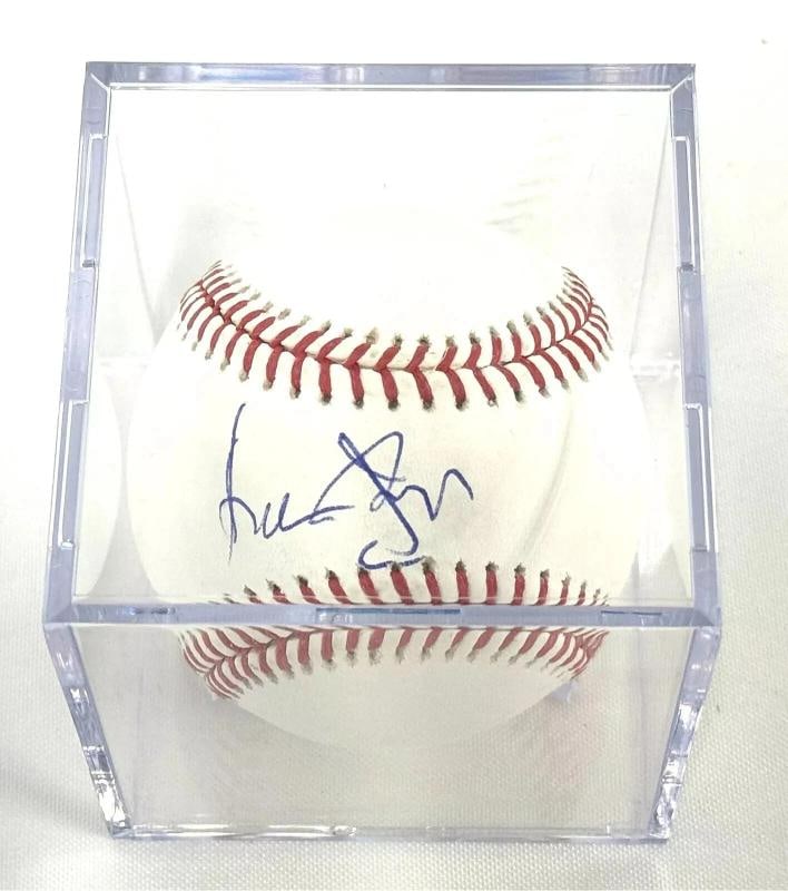 Harrison Ford Autographed MLB Baseball Indiana Jones 42 Han Solo JSA LOA (1 of 2)