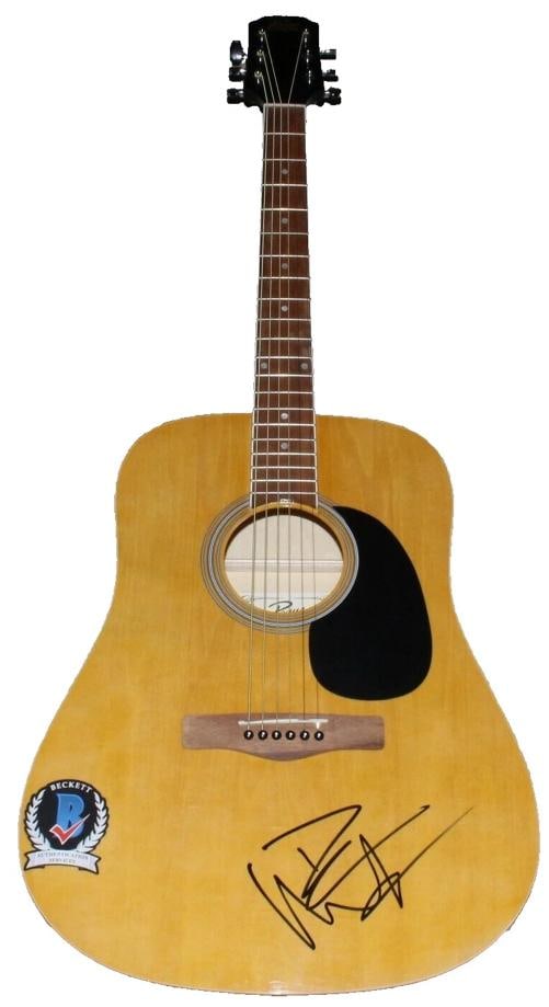 DAVE MATTHEWS SIGNED F/S ACOUSTIC GUITAR DMB BAND HOF 2024 BECKETT COA AUTOGRAPH - 2