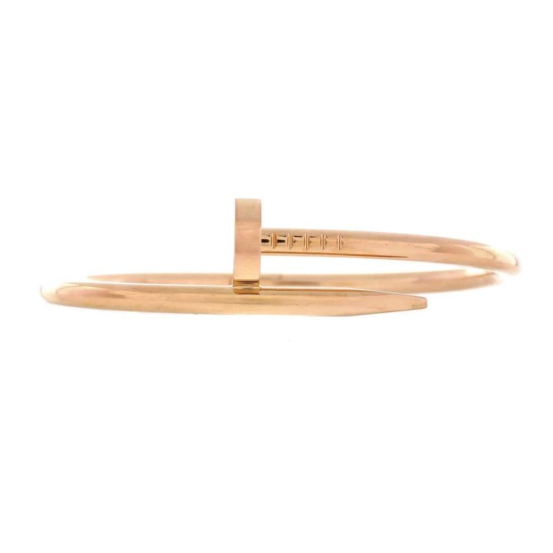 Cartier Juste un Clou Bracelet 18K Rose Gold Classic: Condition: Pre-owned - Good,Brand: Cartier,Main Stone: Unknown,Metal: 18K Rose Gold,Metal Purity: 18K,Style: Bracelet,Type: Bracelet,Color: Rose Gold,Material: 18K Rose Gold