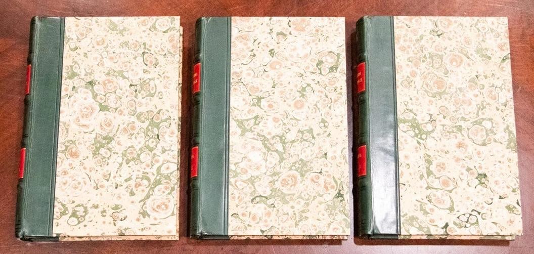 1851 Northern Mythology Odin Thor Loki Witches Fine Leather Bindings 1st Edition - 4