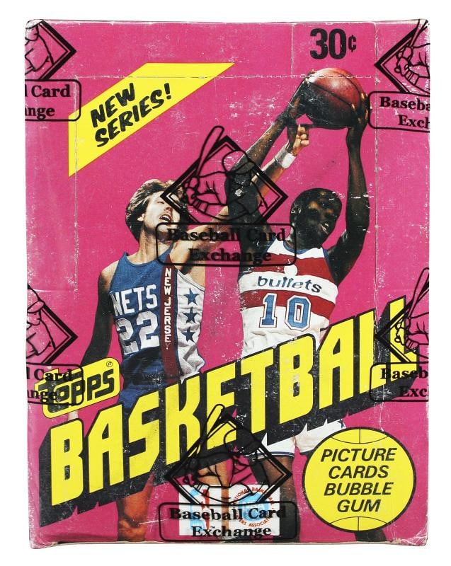1981 Topps Basketball (West) Wax Box With 36 Unopened Packs - 2