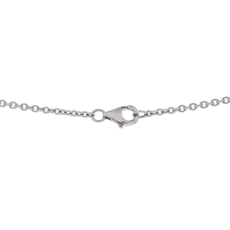Cartier Love Interlocking Necklace 18K White Gold - 3