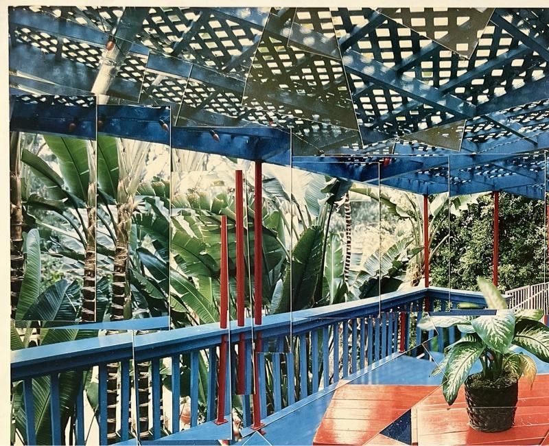 Original Vintage Poster HOCKNEY RETROSPECTIVE Metropolitan Museum of Art 1988 OL - 2