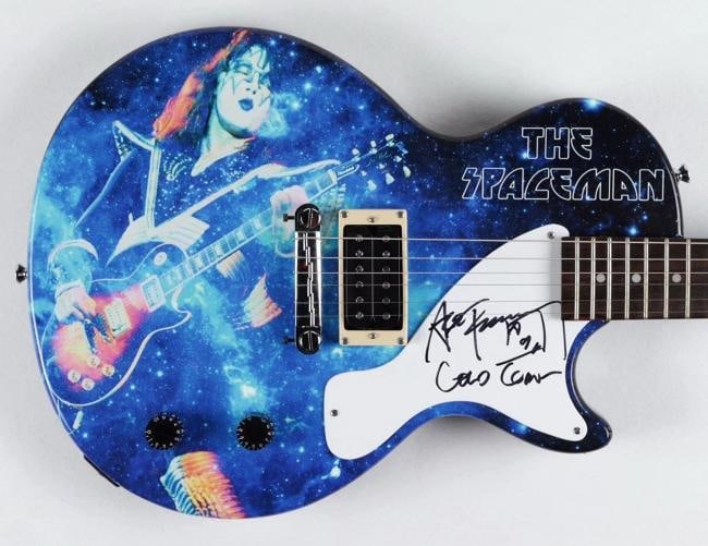 ACE FREHLEY Signed Guitar Custom Graphics JSA COA KISS COLD GIN Detroit Rock: Industry: Music,Signed: Yes,Autograph Authentication: James Spence (JSA),Object Type: Guitar & Guitar Pick,Original/Reproduction: Original,Country of Origin: United States