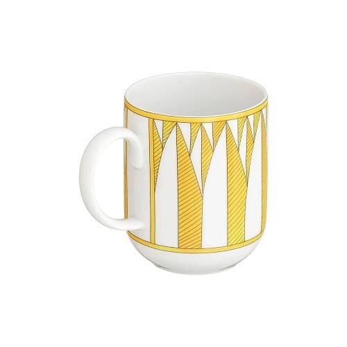 NEW HERMES SOLEIL D'HERMES NO. 2 PAIR OF MUGS #P046131P BRAND NIB - 2