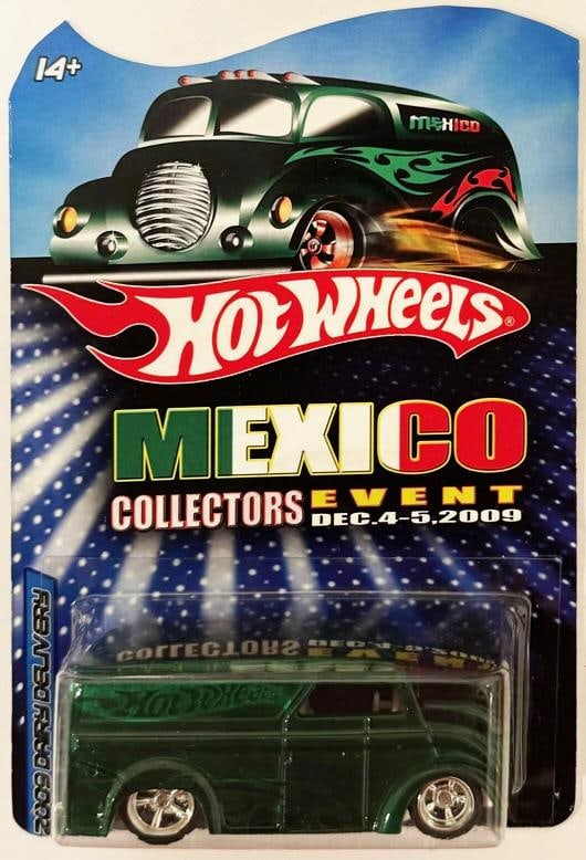 Green DAIRY DELIVERY Mexico 2009 Convention Hot Wheels 1 of 1 Charity Car - 3