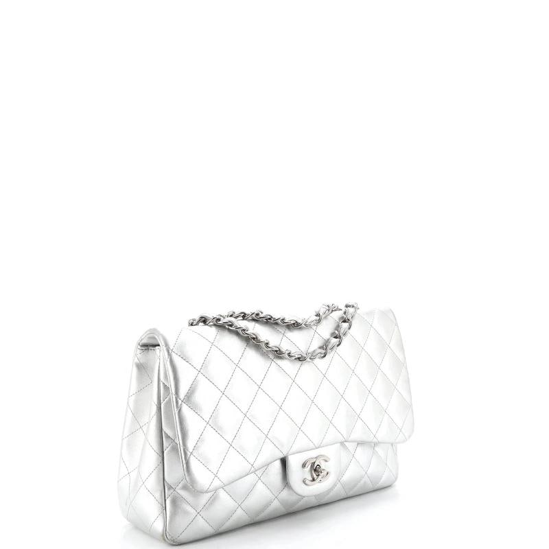 Chanel Classic Single Flap Bag Quilted Lambskin Jumbo - 2