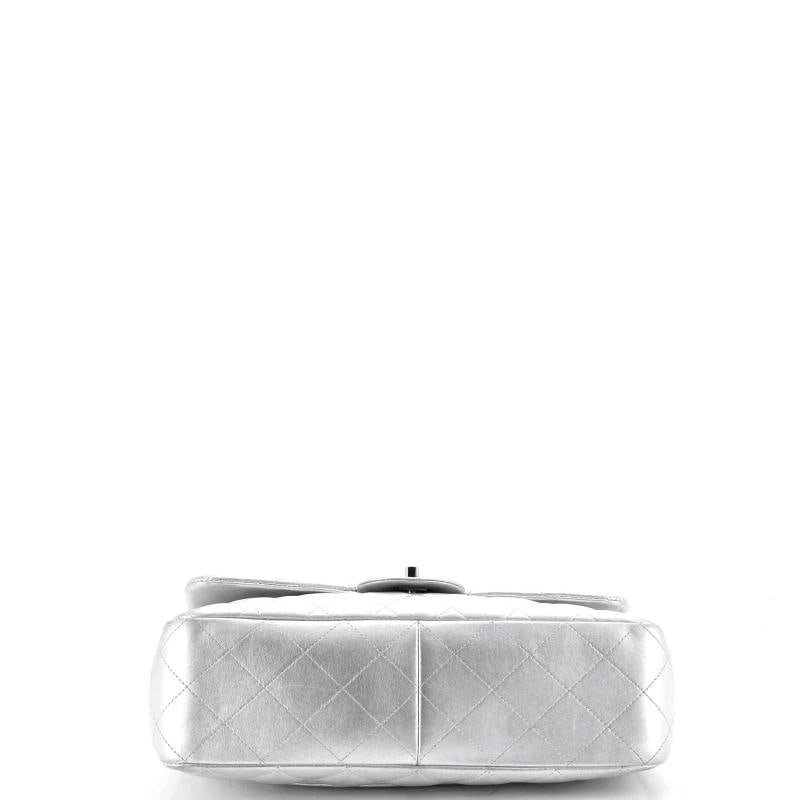 Chanel Classic Single Flap Bag Quilted Lambskin Jumbo - 4
