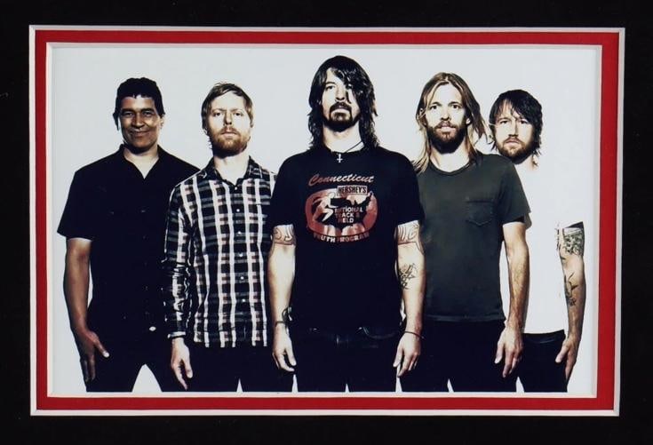 FOO FIGHTERS Greatest Hits Signed Vinyl LP JSA COA GROHL HAWKINS MENDEL SMEAR - 8