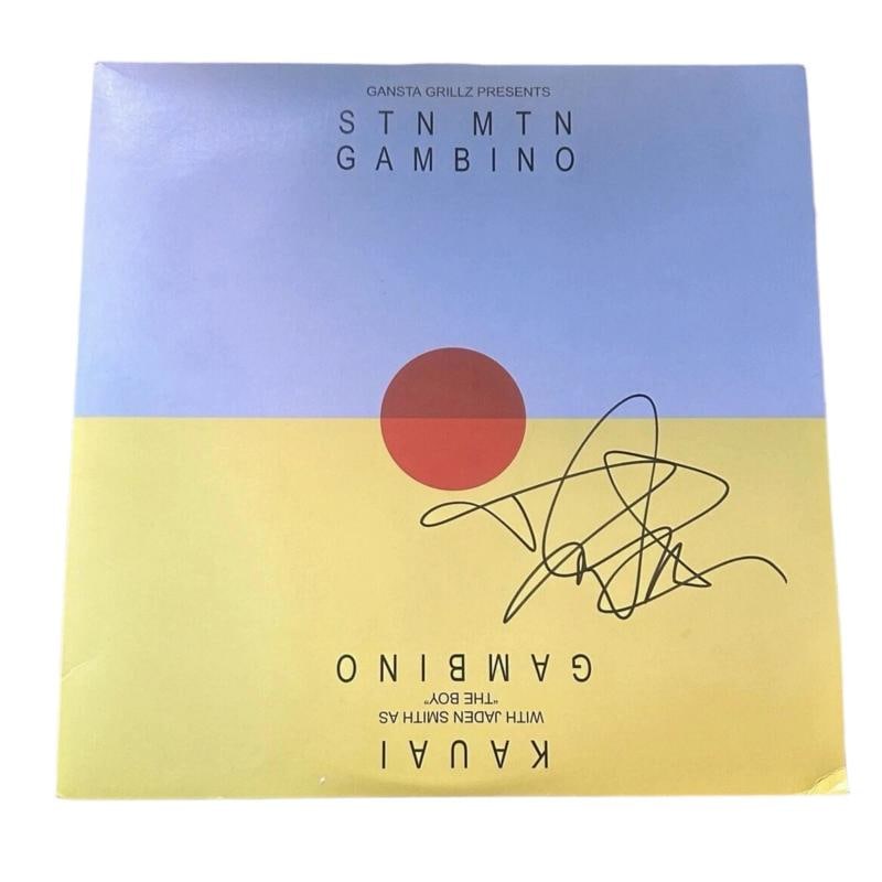 Childish Gambino Donald Glover Autographed STN MTN / Kauai Vinyl Album JSA LOA: Industry: Music,Signed: Yes,Autograph Authentication: James Spence (JSA),Original/Reproduction: Original