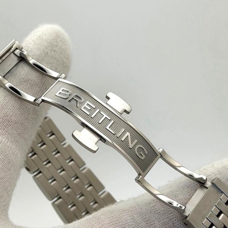 Breitling Premier B01 Chronograph AB0145 42mm Green Dial Steel Box Booklet - 7