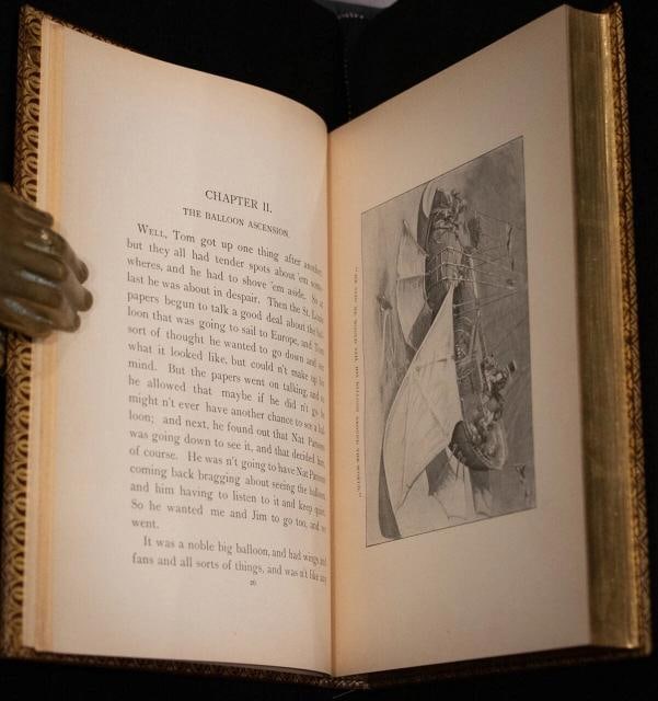 Mark Twain / Tom Sawyer Abroad by Huck Finn 1st Edition 1894 - 11