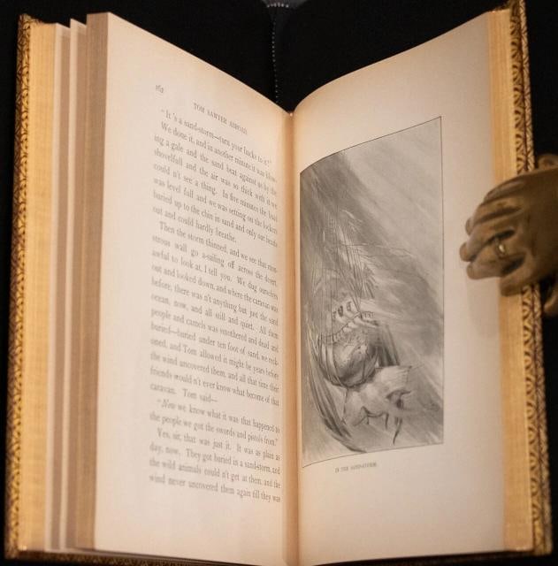 Mark Twain / Tom Sawyer Abroad by Huck Finn 1st Edition 1894 - 13