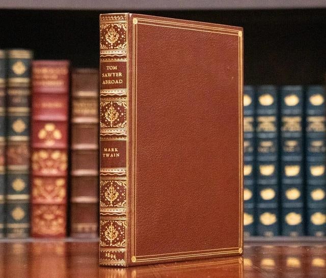Mark Twain / Tom Sawyer Abroad by Huck Finn 1st Edition 1894 - 2