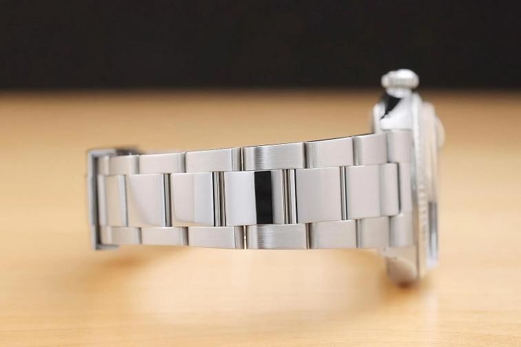 ROLEX DATEJUST 1601 18K WHITE GOLD ICE BLUE DIAL STAINLESS STEEL OYSTER WATCH - 8