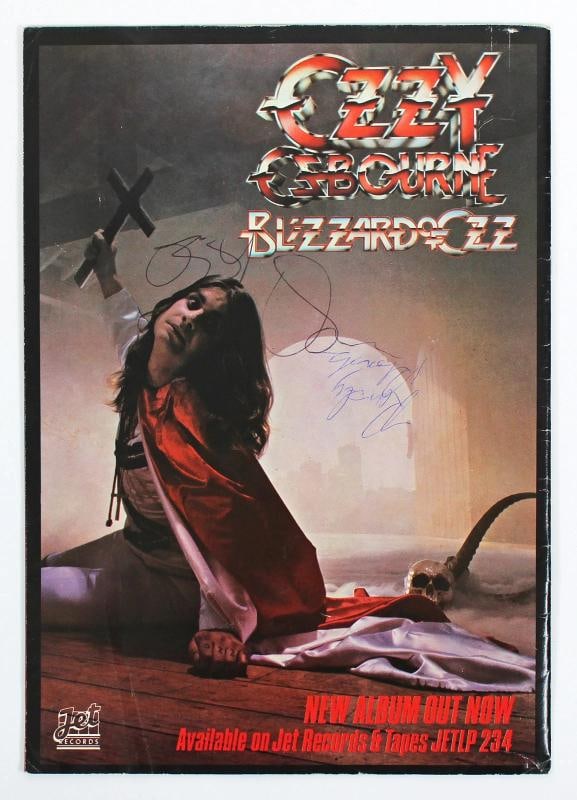 Ozzy Osbourne & Randy Rhoads Signed Blizzard Of Ozz Program JSA: Original/Reproduction: Original,Industry: Music,PRODUCT_COA: JSA,PRODUCT_SIGNED_BY_NAME: Ozzy Osbourne & Randy Rhoads,Country of Origin: United States