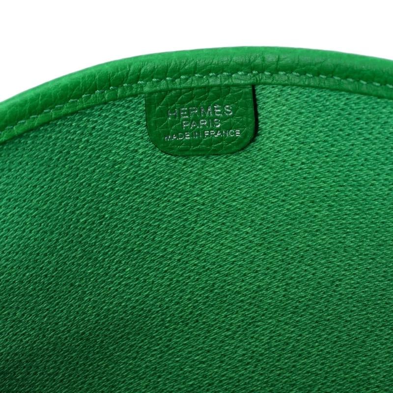 Hermes Evelyne Bag Gen III Toile and Leather PM - 6