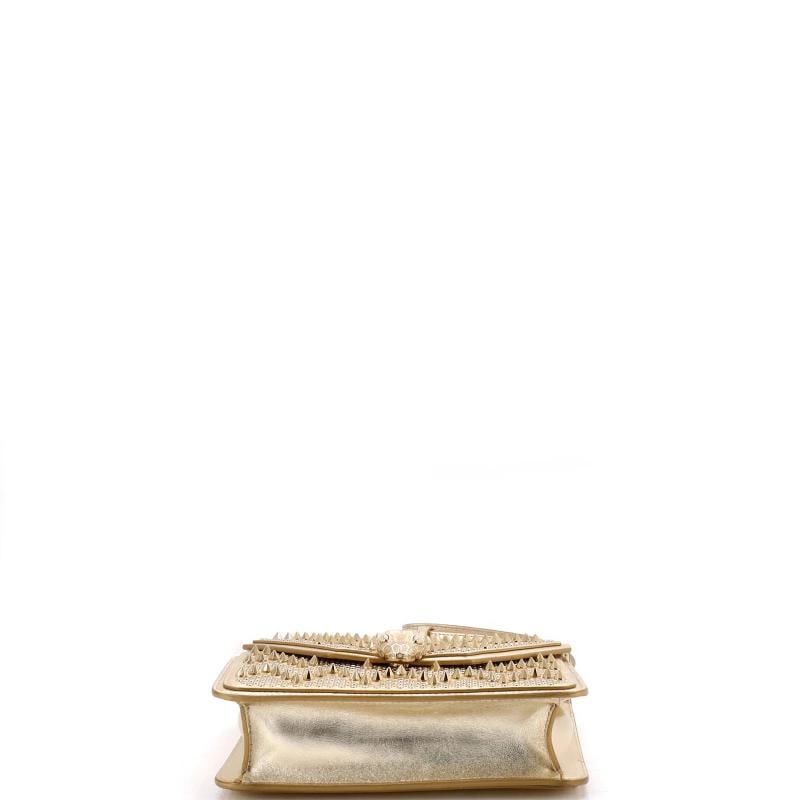 Bvlgari Serpenti Forever Square Shoulder Bag Full Studded Leather Small - 5
