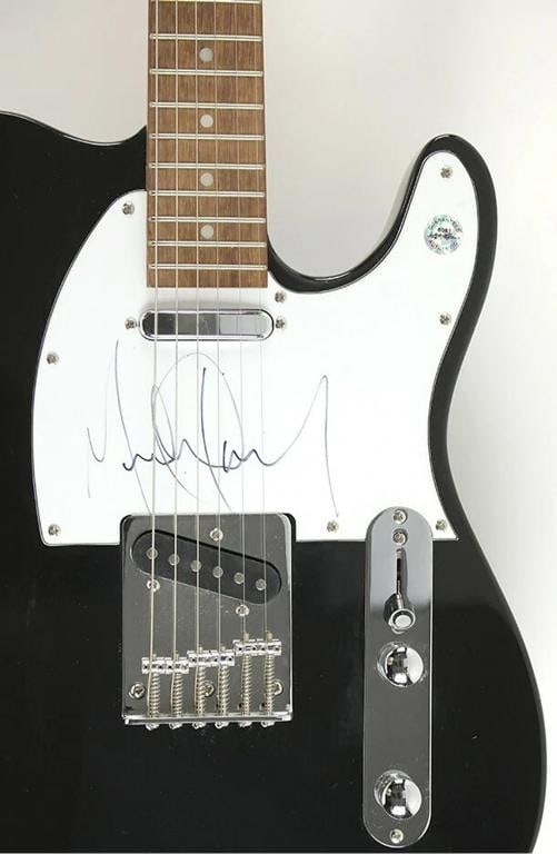 Michael Jackson Signed Autographed Guitar With JSA COA - 3