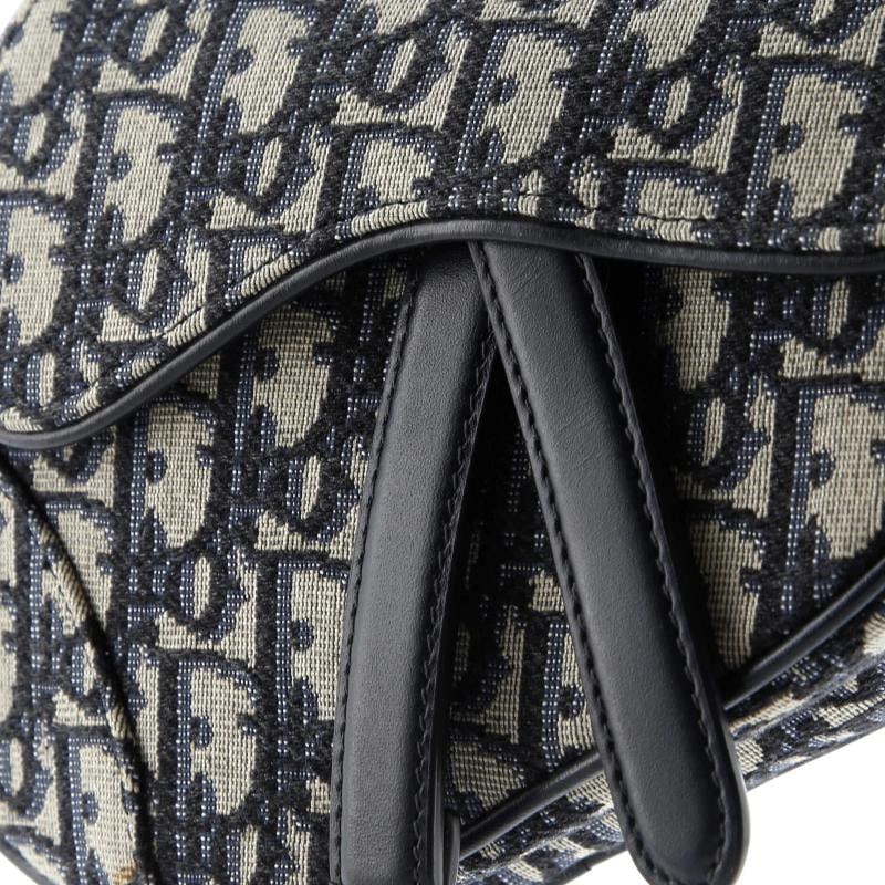 Christian Dior Saddle Handbag Oblique Canvas Mini - 7
