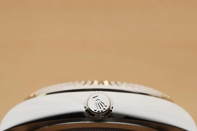 2023 CARD ROLEX MENS BLUE SKY-DWELLER 326934 42MM 18K GOLD BEZEL OYSTER WATCH - 10