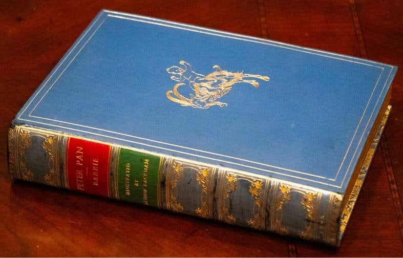 1906 Peter Pan In Kensington Gardens by J M Barrie 1stED Bayntun Binding Rackham - 3