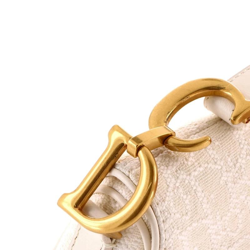 Christian Dior Saddle Handbag Oblique Canvas Mini - 6