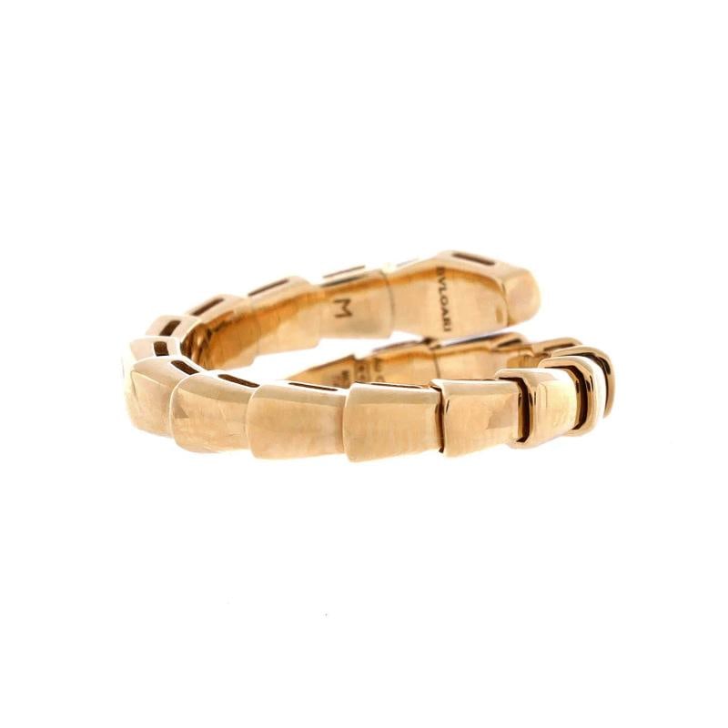Bvlgari Serpenti Viper One-Coil Ring 18K Yellow Gold - 3