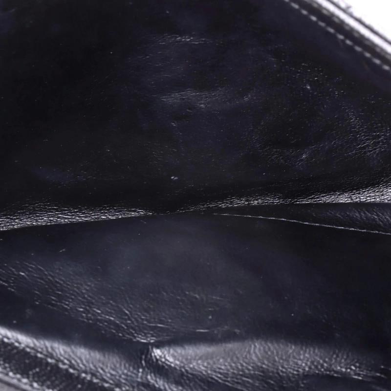 Saint Laurent Classic Monogram Wallet on Chain Matelasse Chevron Leather Medium - 5