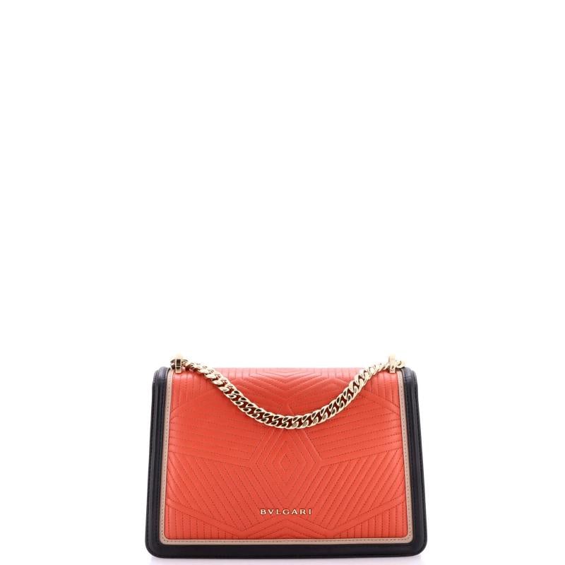 Bvlgari Serpenti Forever Shoulder Bag Quilted Leather Small - 4