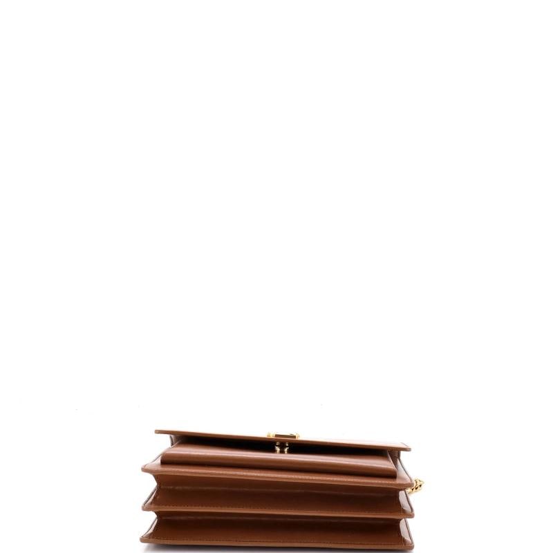 Saint Laurent Sunset Crossbody Bag Leather Medium - 4