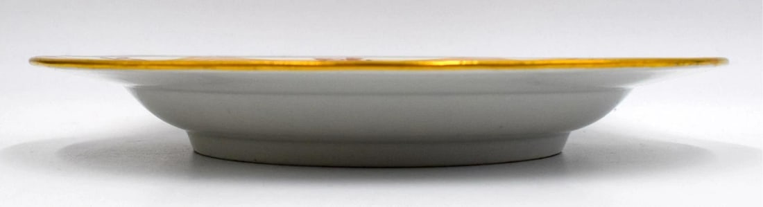 8 Antique Worcester - Barr Flight and Barr Hand Painted Shallow Bowls Circa 1810 - 6