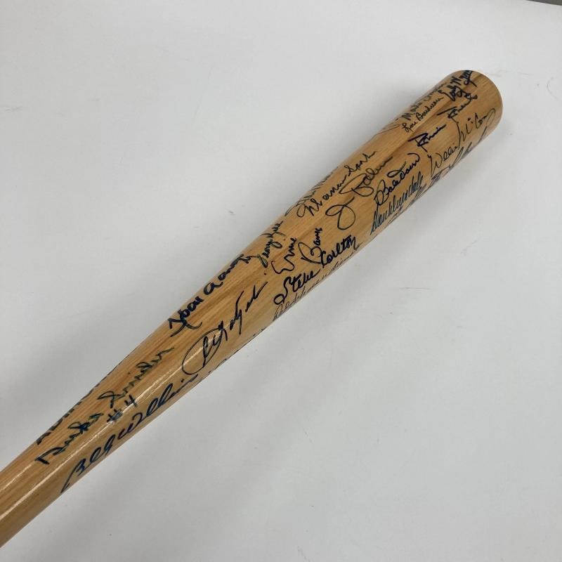 Hall Of Fame Multi Signed Bat Willie Mays Sandy Koufax Roy Campanella (43) PSA - 12