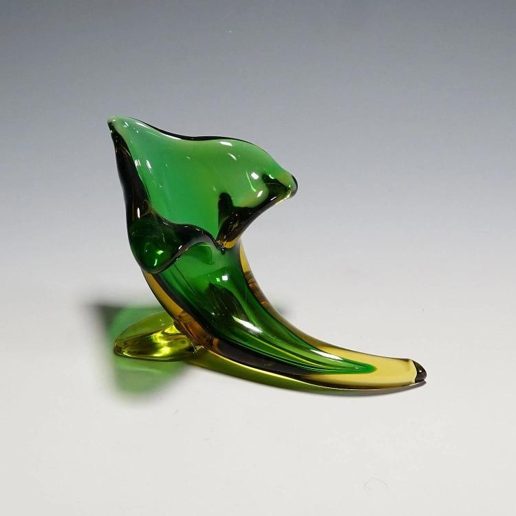 Collection of 11 Murano Art Glass Cornucopia by Seguso 1950s-60s - 8