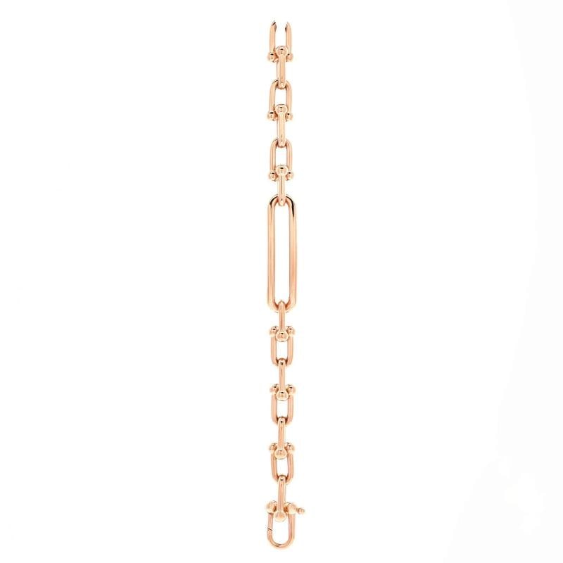Tiffany & Co. Hardwear Elongated Link Bracelet 18K Rose Gold - 2