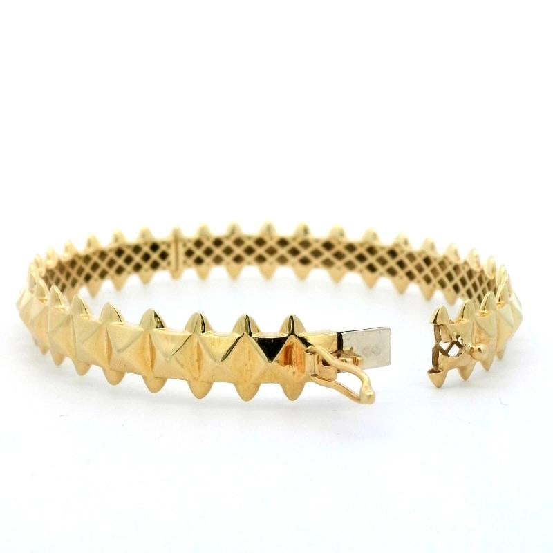 Bangle Bracelet In 14k Yellow Gold - 4