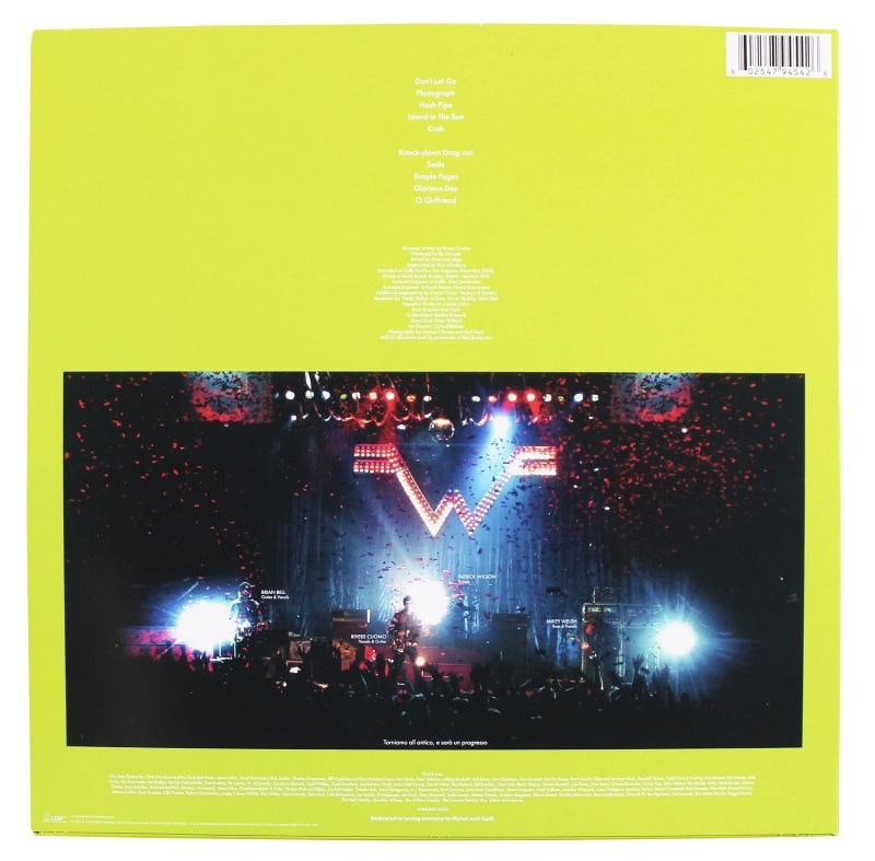 Weezer (4) Cuomo, Welsh, Bell & Wilson Signed Green Album Flat JSA #CL51538 - 6