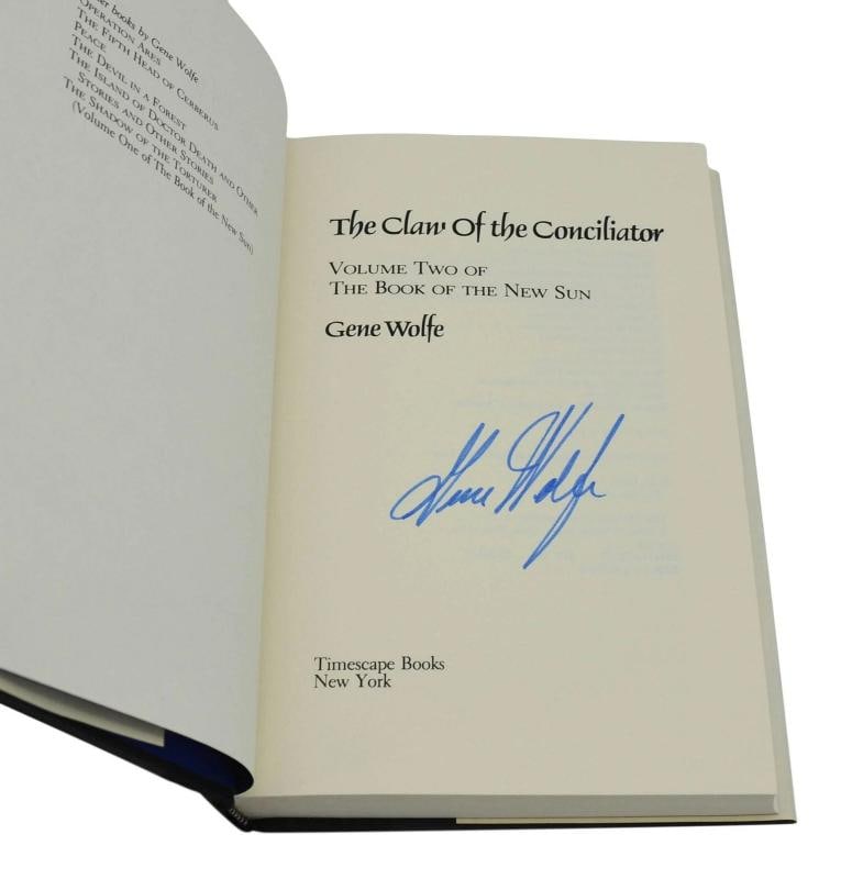 The Book of the New Sun ~ SIGNED by GENE WOLFE ~ First Editions ~ 1st Printings - 10