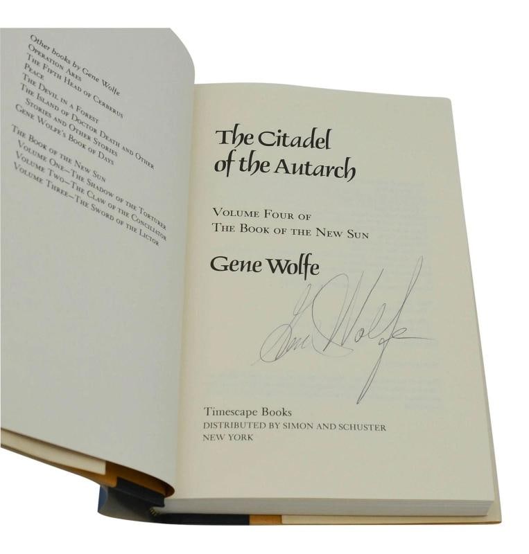 The Book of the New Sun ~ SIGNED by GENE WOLFE ~ First Editions ~ 1st Printings - 14