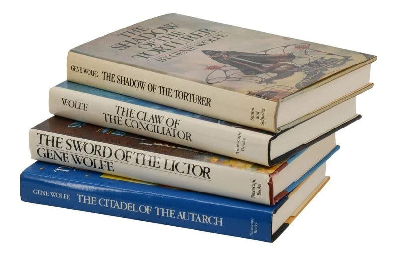 The Book of the New Sun ~ SIGNED by GENE WOLFE ~ First Editions ~ 1st Printings - 3